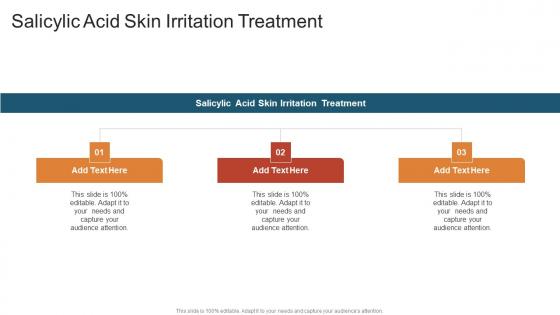 Salicylic Acid Skin Irritation Treatment In Powerpoint And Google Slides Cpb
