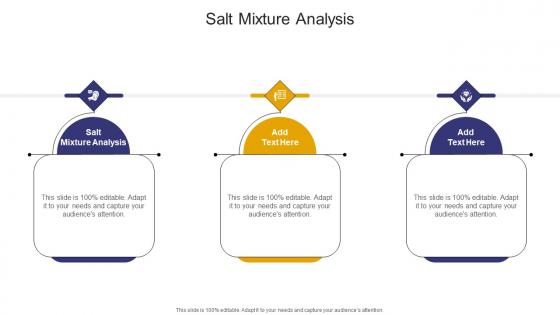 Salt Mixture Analysis In Powerpoint And Google Slides Cpb