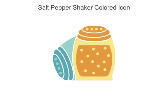 Salt Pepper Shaker Colored Icon In Powerpoint Pptx Png And Editable Eps Format