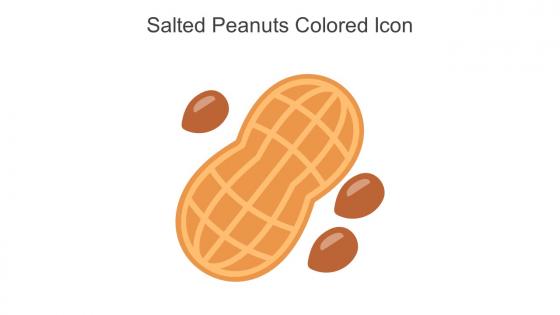 Salted Peanuts Colored Icon In Powerpoint Pptx Png And Editable Eps Format