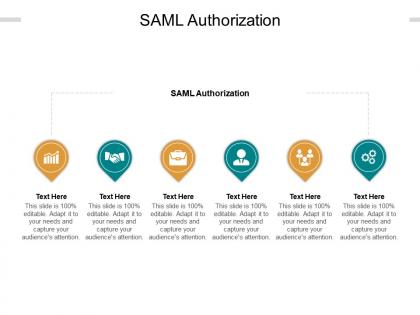 Saml authorization ppt powerpoint presentation professional example file cpb