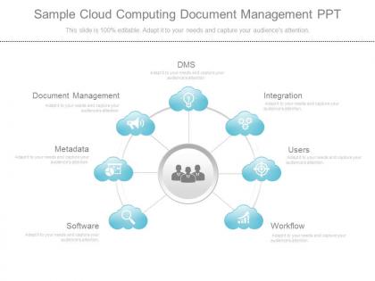Sample cloud computing document management ppt