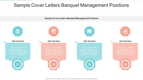 Sample Cover Letters Banquet Management Positions In Powerpoint And Google Slides Cpb