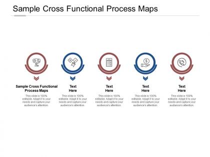 Sample cross functional process maps ppt powerpoint presentation model structure cpb
