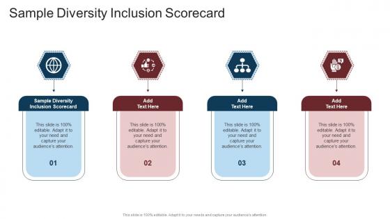 Sample Diversity Inclusion Scorecard In Powerpoint And Google Slides Cpb