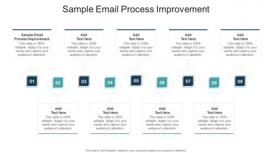 Sample Email Process Improvement In Powerpoint And Google Slides Cpb