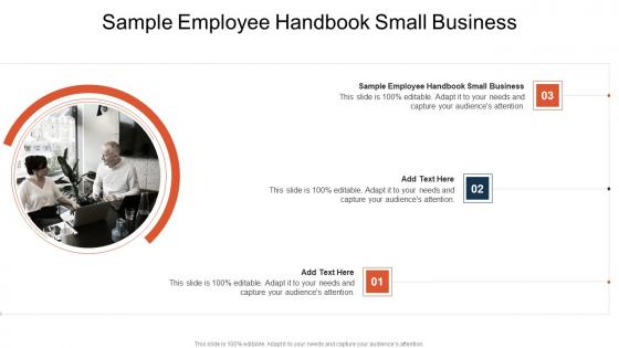 Sample Employee Handbook Small Business In Powerpoint And Google Slides Cpb