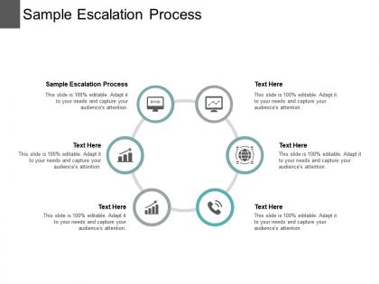 Sample escalation process ppt powerpoint presentation pictures themes cpb