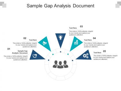 Sample gap analysis document ppt powerpoint presentation gallery visuals cpb
