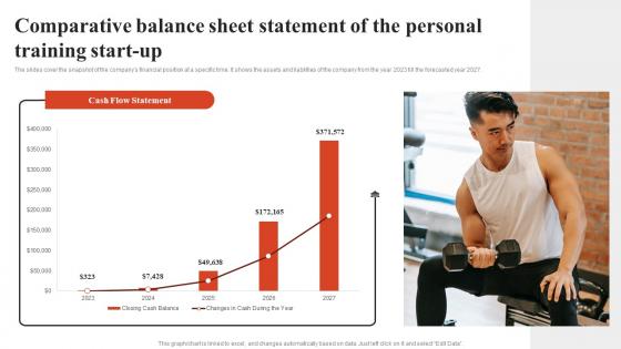 Sample Golds Gym Business Plan Comparative Balance Sheet Statement Of The Personal BP SS