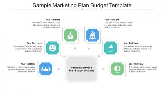 Sample Marketing Plan Budget Template Ppt Powerpoint Presentation Gallery Slides Cpb
