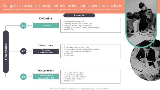 Sample Of Customer Touchpoint Interaction And Experience Strategic Guide To Gain MKT SS V