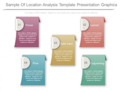Sample of location analysis template presentation graphics