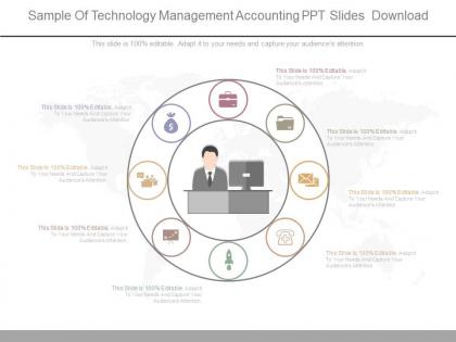 Sample of technology management accounting ppt slides download