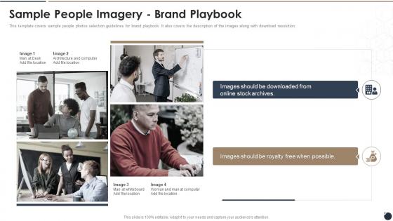 Sample People Imagery Brand Playbook Ppt Infographic Template Graphic Tips