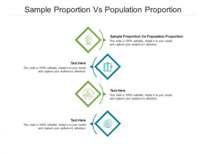Sample proportion vs population proportion ppt powerpoint presentation outline graphics pictures cpb