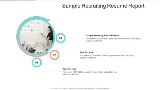 Sample Recruiting Resume Report In Powerpoint And Google Slides Cpb