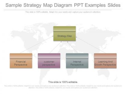 Sample strategy map diagram ppt examples slides