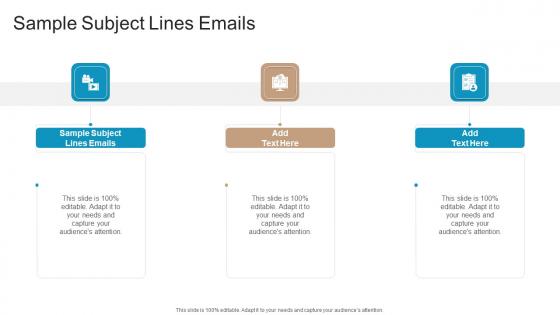 Sample Subject Lines Emails In Powerpoint And Google Slides Cpb