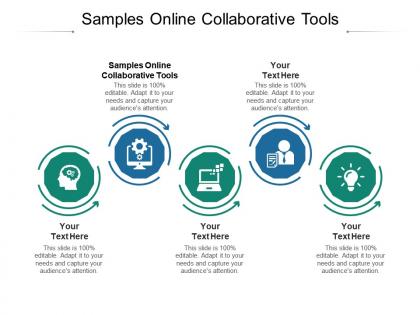 Samples online collaborative tools ppt powerpoint presentation professional pictures cpb