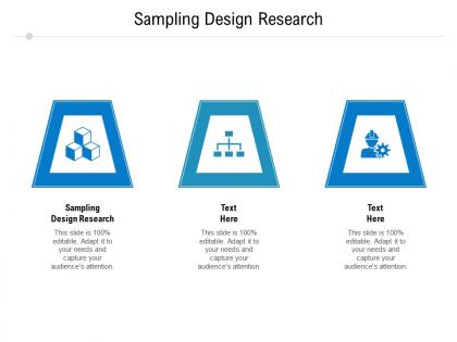 Sampling design research ppt powerpoint presentation file sample cpb