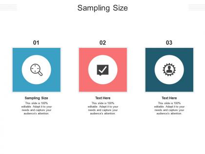 Sampling size ppt powerpoint presentation summary graphics cpb