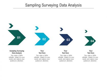 Sampling surveying data analysis ppt powerpoint presentation pictures tips cpb