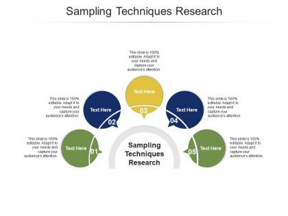 Sampling techniques research ppt powerpoint presentation layouts graphics download cpb