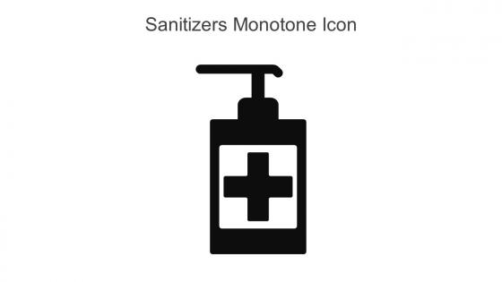 Sanitizers Monotone Icon In Powerpoint Pptx Png And Editable Eps Format