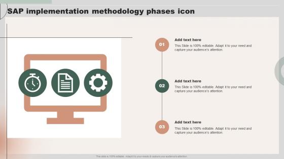 SAP Implementation Methodology Phases Icon