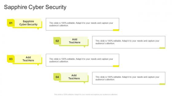 Sapphire Cyber Security In Powerpoint And Google Slides Cpb