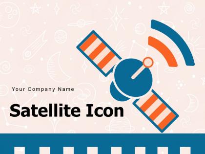Satellite Icon Artificial Broadcasting Space Frequency Scientist Planets