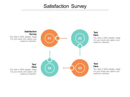Satisfaction survey ppt powerpoint presentation infographics sample cpb