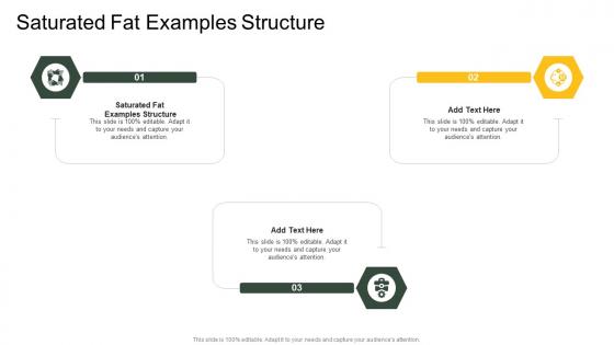 Saturated Fat Examples Structure In Powerpoint And Google Slides Cpb