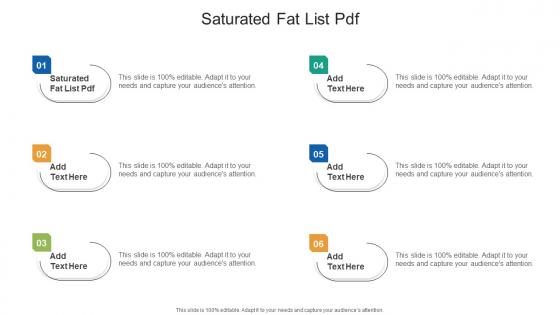 Saturated Fat List Pdf In Powerpoint And Google Slides Cpb