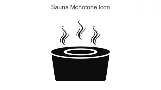 Sauna Monotone Icon In Powerpoint Pptx Png And Editable Eps Format