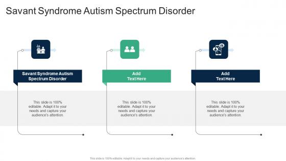 Savant Syndrome Autism Spectrum Disorder In Powerpoint And Google Slides Cpb
