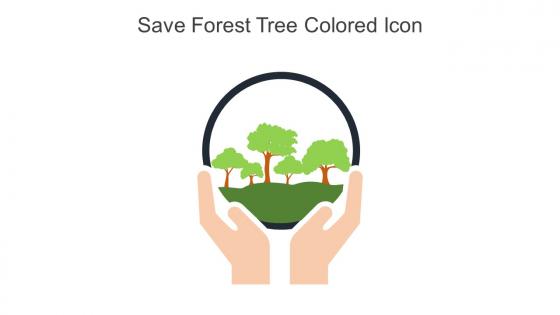 Save Forest Tree Colored Icon In Powerpoint Pptx Png And Editable Eps Format