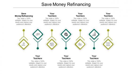 Save money refinancing ppt powerpoint presentation model picture cpb