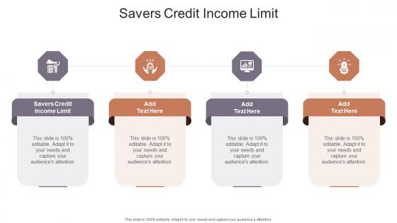 Savers Credit Income Limit In Powerpoint And Google Slides Cpb