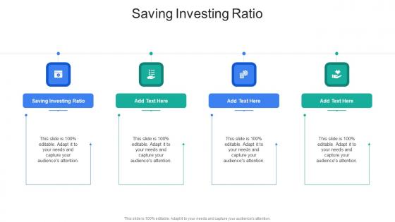 Saving Investing Ratio In Powerpoint And Google Slides Cpb