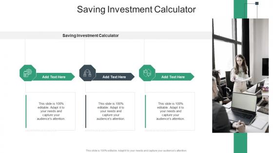 Saving Investment Calculator In Powerpoint And Google Slides Cpb