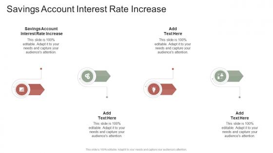 Savings Account Interest Rate Increase In Powerpoint And Google Slides Cpb