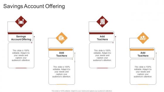 Savings Account Offering In Powerpoint And Google Slides Cpb