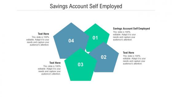 Savings account self employed ppt powerpoint presentation layouts cpb