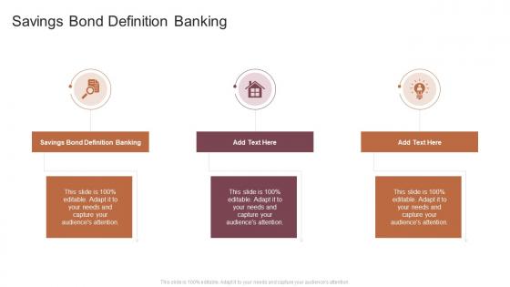 Savings Bond Definition Banking In Powerpoint And Google Slides Cpb