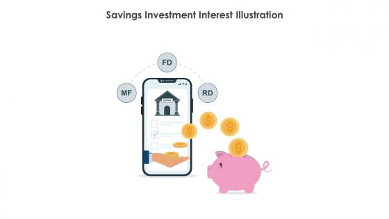 Savings Investment Interest Illustration