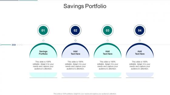 Savings Portfolio In Powerpoint And Google Slides Cpb