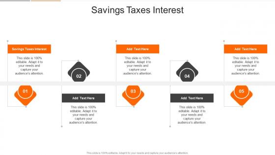 Savings Taxes Interest In Powerpoint And Google Slides Cpb