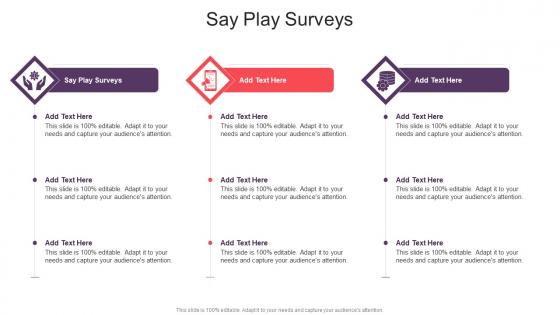 Say Play Surveys In Powerpoint And Google Slides Cpb